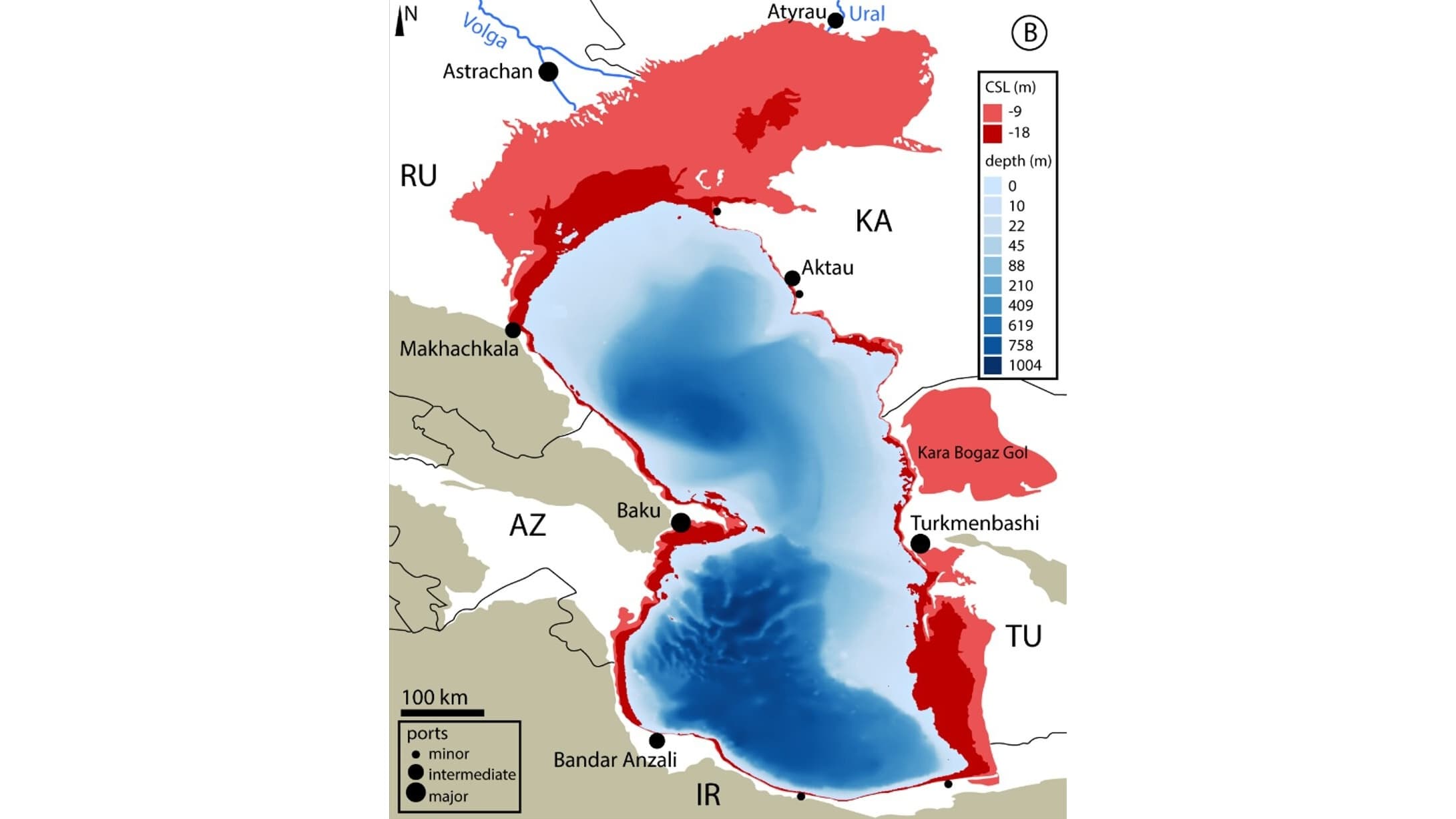Can the Middle Corridor Outrun Climate Change? The Caspian Sea’s Challenge to Eurasian Connectivity
