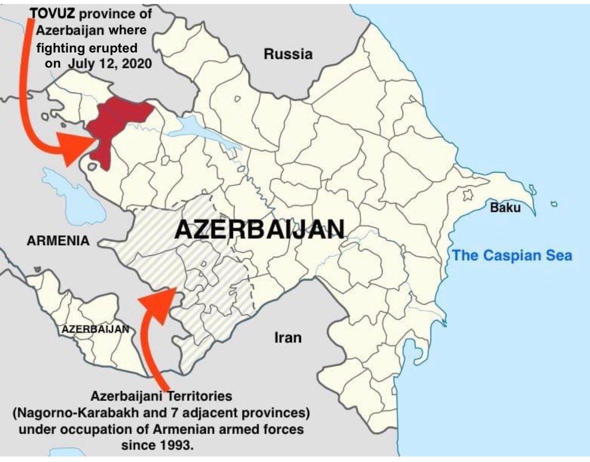 Armenia and Azerbaijan Clash Along Their International Border
